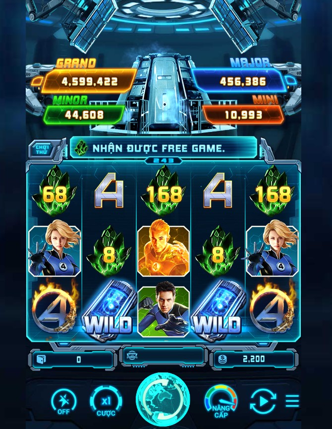 Giới thiệu về game Fantastic 4 tại Nhà cái UK88