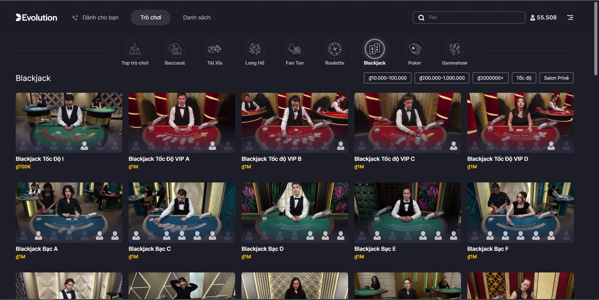 ive casino Blackjack - cách chơi trên UK88
