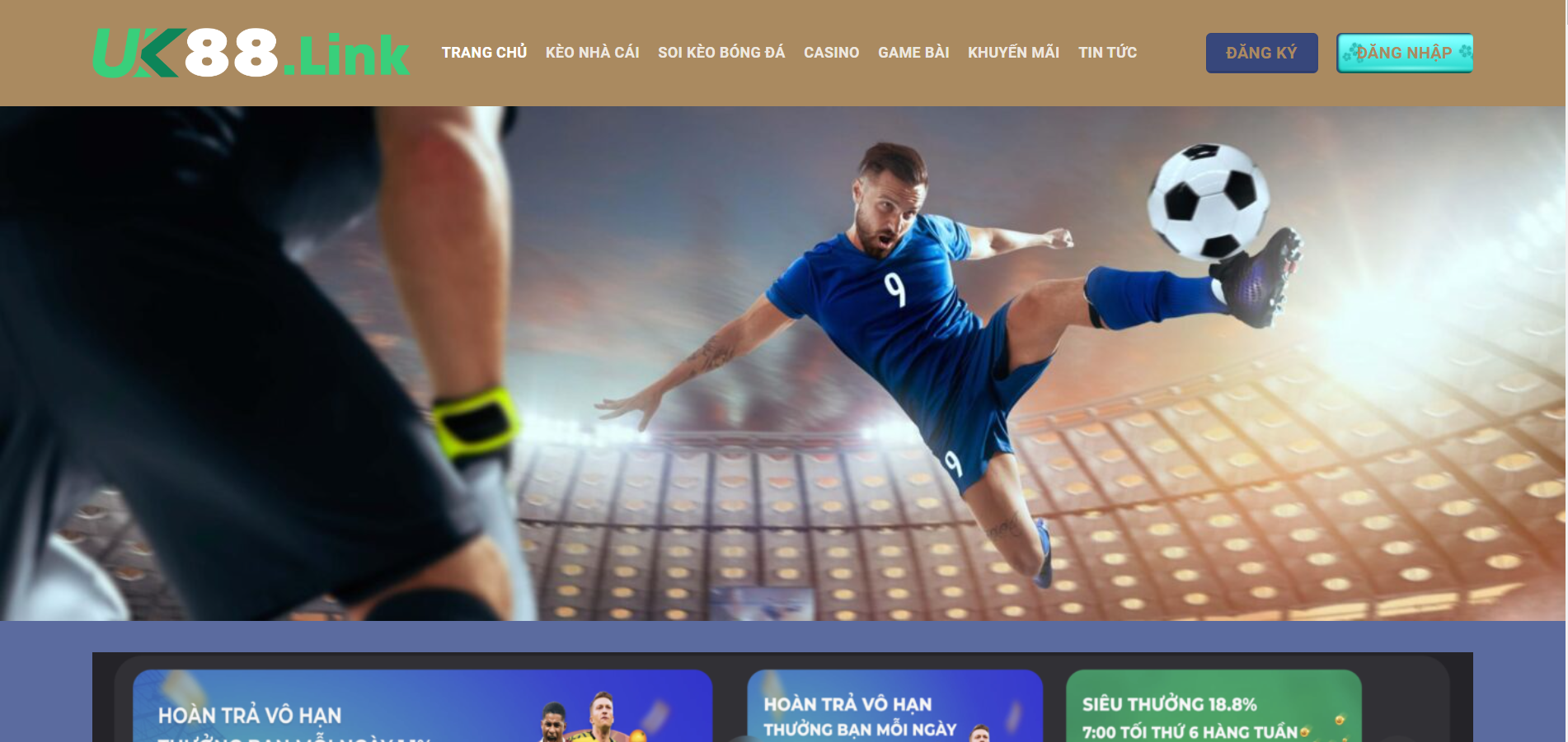 Nhà cái uy tín trong top đầu Việt Nam - Uk88 bet