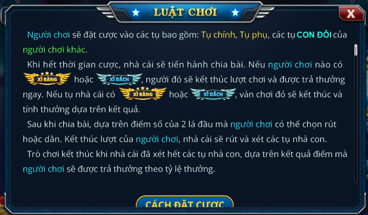 Luật chơi xì dách cho người mới bắt đầu trong UK88