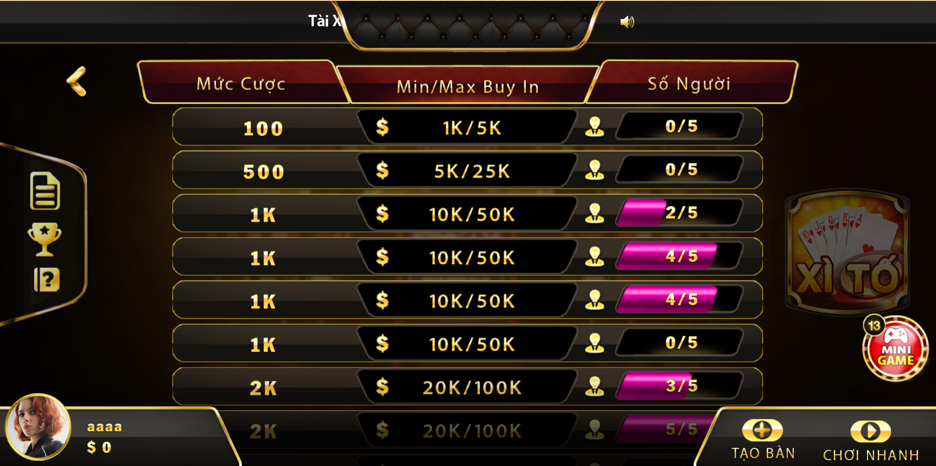 Game bài xì tố đổi thưởng tại uk88