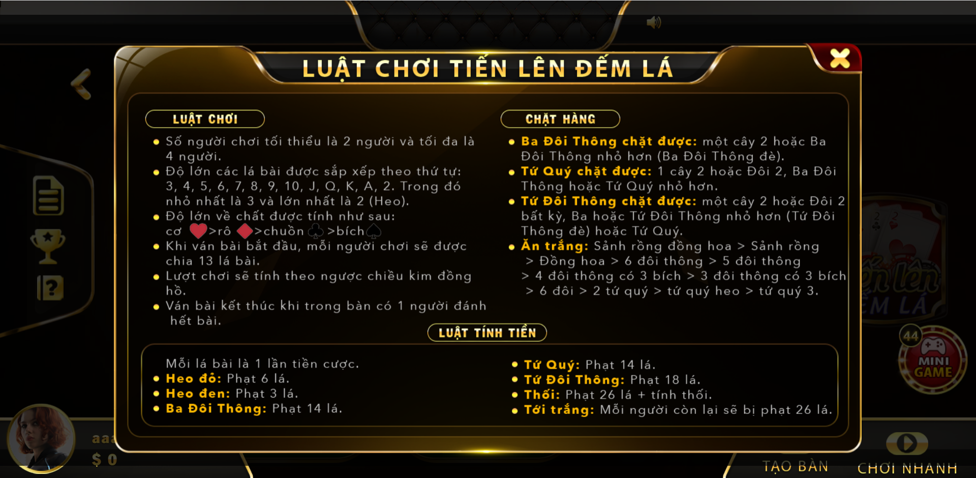 Tìm hiểu về luat choi game bài đếm lá tại UK88