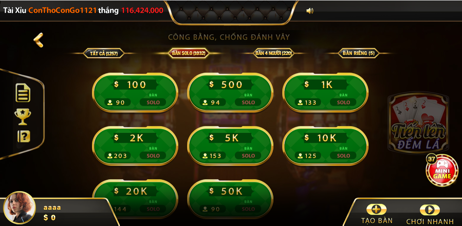 Tim hiểu luat choi Game bài tiến lên đếm lá uy tín tại UK88