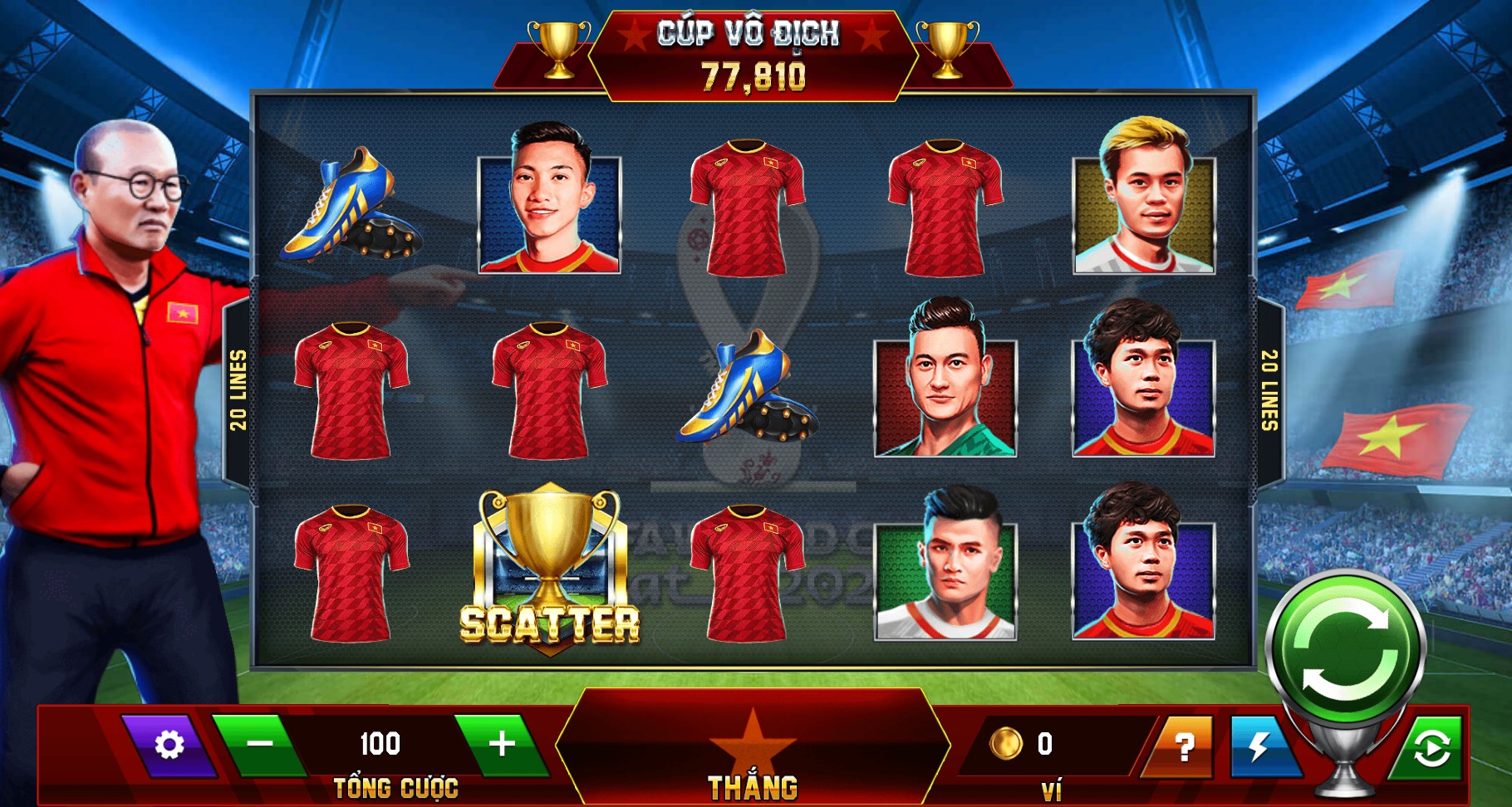 Tính năng trong game nổ hũ Đường Đến Qatar UK88