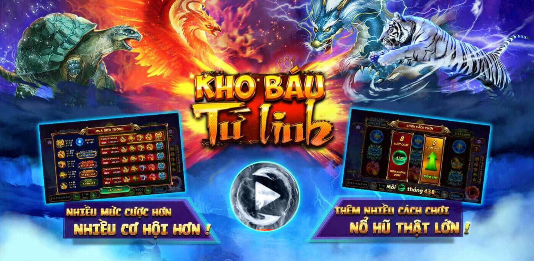 Tìm kiếm Kho bau no hu Tu linh cực hay