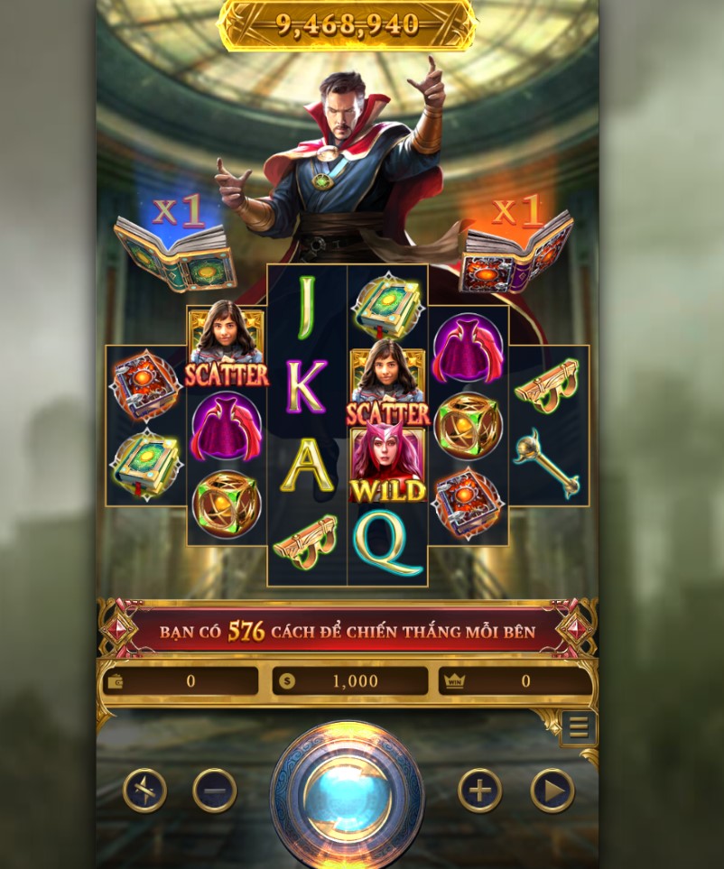 Tỷ lệ trả thưởng lớn trong game nổ hũ Doctor Strange Uk88