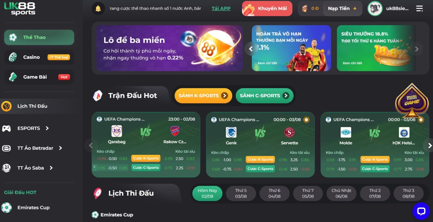 Những điều cần biết về nhà cái uk88 và đường link vao uk88
